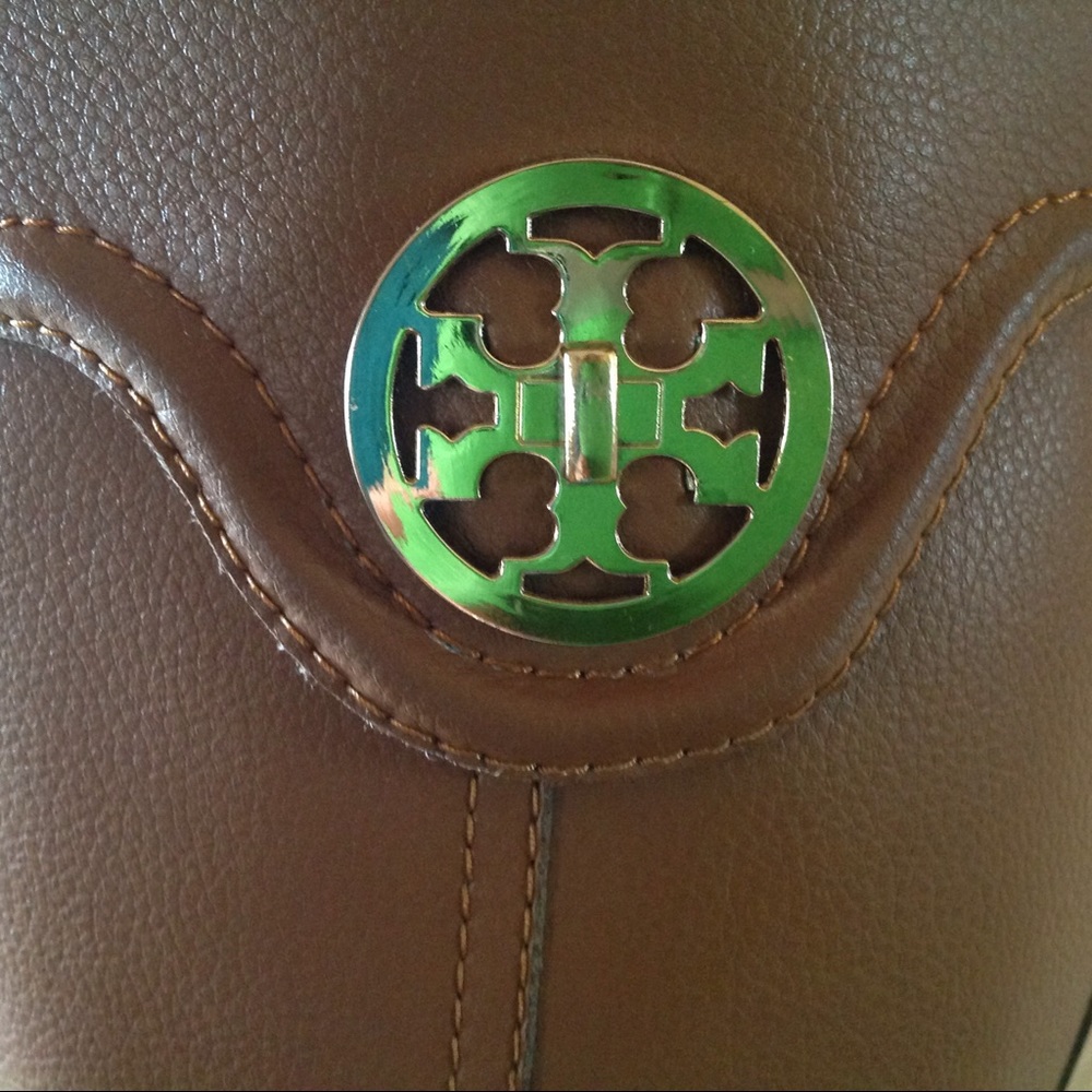 Tory Burch Boots 7 Brown Tall Riding Equestrian - Picture 2 of 8